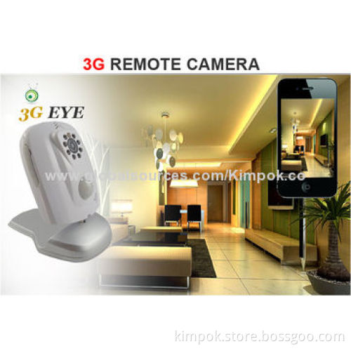 3G surveillance video camera with night vision, real-time wireless video monitoring in 24 hoursNew